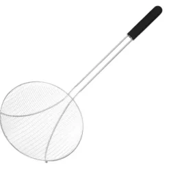 Durkslag, sil för fritering i olja, rostfritt stål. 240 mm - Hendi 640913