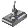 Dyson V8 batteri 6800 mAh, ersättningsbatteri för V8 Absolute/Animal (SV10), ljusgrå, uppladdningsbart