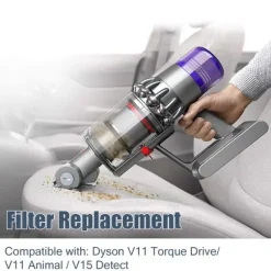 Efterfilter för Dyson V11 V15 skaftdammsugare 3-pack