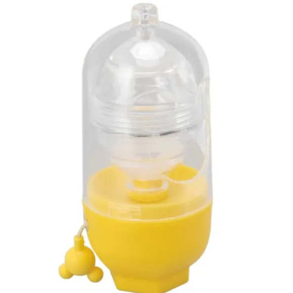 Egg Scrambler Bekväm handdriven Golden Egg Maker för att blanda Egg Home Kitchen Yellow