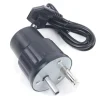 Elektrisk BBQ-motor, rotisseri grillspettmotor för grill, 220V, svart