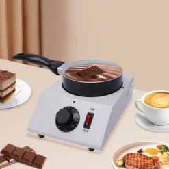 Elektrisk Chokladsmältare, Non-Stick Keramik, Snabb Uppvärmning, Kompakt Design