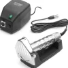 Elektrisk gyros kebabkniv med slipare och stativ 230 V 80 W - Hendi 267264