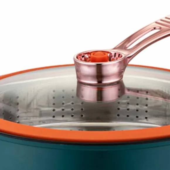 Elektrisk kokkärl Multifunktionell nudlar spis Stor kapacitet Hot Pot Anti Stick Stekpanna