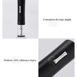 Elektrisk korkskruv - INN - Modell med torra batterier - Silver - ABS - Multifunktionell