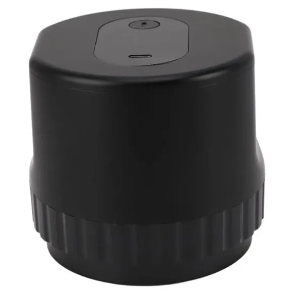 Elektrisk Mason Jar Vacuum Sealer Uppladdningsbar automatisk sladdlös burk Vacuum Sealer för Home Svart