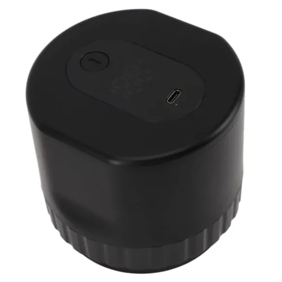 Elektrisk Mason Jar Vacuum Sealer Uppladdningsbar automatisk sladdlös burk Vacuum Sealer för Home Svart