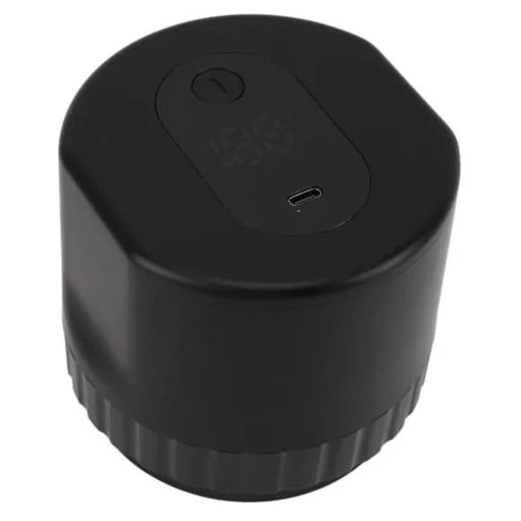 Elektrisk Mason Jar Vacuum Sealer Uppladdningsbar automatisk sladdlös burk Vacuum Sealer för Home Svart