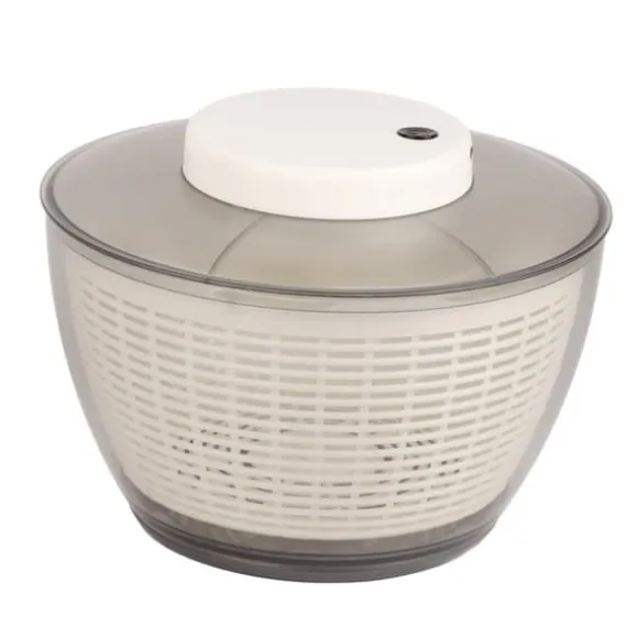 Elektrisk salladssnurra - tvättmaskin och torktumlare för grönsaker i köket - 4500ML Kapacitet - 25x25x15cm