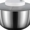 Elektrisk salladstork, frukt- och grönsakstork, 4,5L stor automatisk salladsgrönsakstork, USB-laddningsbar salladstork, sallad, frukt- och grönsaksto | CDON