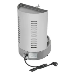 Elektrisk Shawarma/Döner Grill - Vertikal Rotisseri - Automatisk Rotation - Droppbricka - 2,5 kW - 220 V EU-kontakt - 29,5×38×48 cm