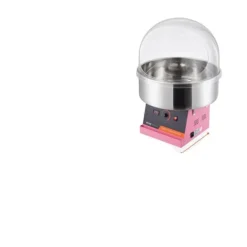 Elektrisk Sockervaddsmaskin, 1000W Effekt, 3,5 Ounce Kapacitet,Rosa med omslag
