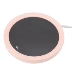 Elektrisk USB-kaffemuggvärmare för skrivbord - Rosa Mugg Värmeplatta Gravity Switch 55°C