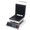 Elektrisk Våffeljärn, 2000W Effekt, Justerbar Temperatur och Timer,2