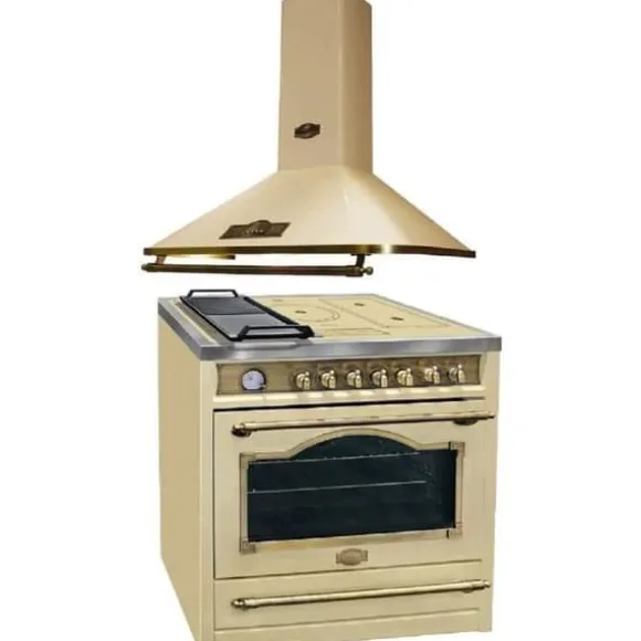 Elektrospis - Kaiser - HC 93655 - Induktion - Spisfläkt 90 cm - Vit