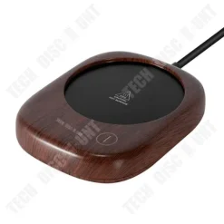 El-elektrisk kaffevärmare - TD® - 3 hastigheter - Termostat - 20W - Elegant trädesign