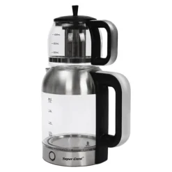 Elkanna, 1L & 2L kapacitet, dubbla temperaturalternativ, modern design,3.0L, Klar
