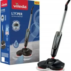 Elmopp - Vileda - Looper - Sladdlös - Hopfällbar - 1,5 kg