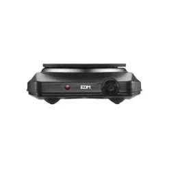 Elspanna - EDM - 1400W - Svart - Justerbar termostat - Ø 18,5 cm