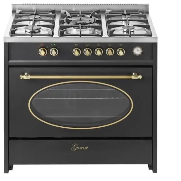 Elspis elektrisk spis - GURARI - GCH E 914 BL - 90 cm - 121L - 5 högkvalitativa brännare