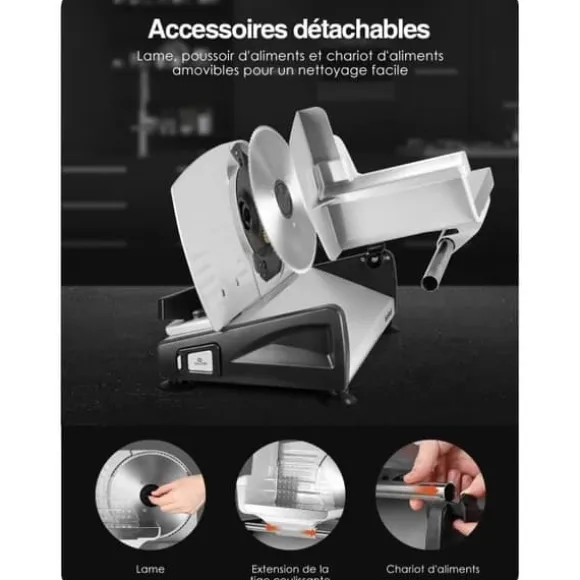 Elverktyg - YASHE - SL-518 - 250W - Blad 19 cm - Justerbar tjocklek 0 till 15 mm