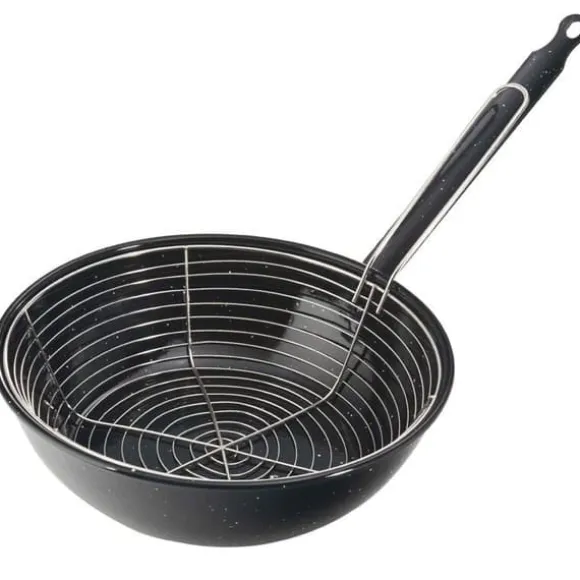 Emaljerad fritös panna Ø 28 cm Vaello