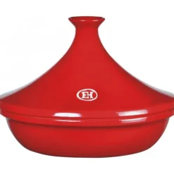 Emile Henry tagin Flame -gryta, Ø 32 cm, röd