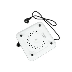 Enkel kokplatta vit 1000W