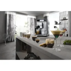 Espressomaskin med kvarn - DELONGHI - PrimaDonna Elite Experience ECAM650.85.MS - Ansluten - Grå