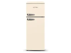 ETA Storio ETA253390040E - Kylskåp/frys - toppfrys - bredd: 55.2 cm - djup: 62.1 cm - höjd: 148.2 cm - 215 liter - Klass E - beige