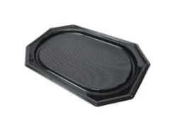 Fad 36x54 cm Stor Plast PET Sort Låg på 73705,10 stk/ps - (10 stk.)