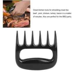Fdit Pulled Pork Shredder 2st Bear Claw Meat Chopper Fläsktång Pull Shred Kött