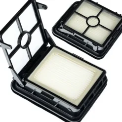 Filter och Borstset 2x HEPA 2x Rullar – Dubbel Rengoring | Mikrofiber Nylon | Ersattningsdel för Bissell CrossWave 1866 17132