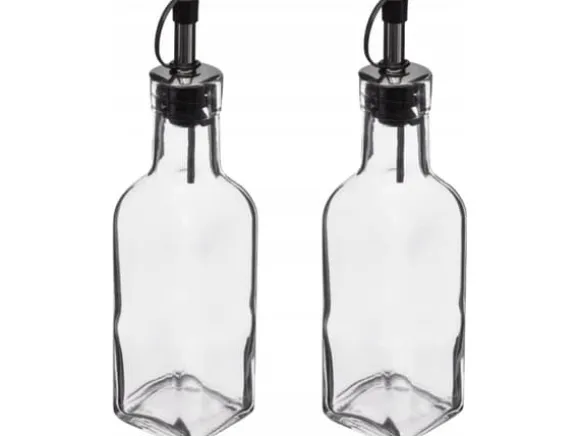 5five Praktiska olje- och vinägerflaskor med dispenser, 160 ml