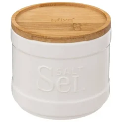 5five - saltbox "naturéo" i vit keramik