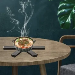 Flamskyddande grytmatta - Värmebeständig hopfällbar Hot Pad för kastruller och kastruller