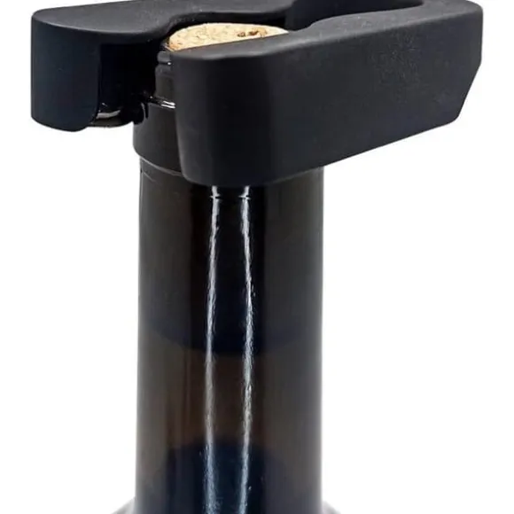 Flaskapsyl - Vin Bouquet - Svart - Zinklegering - Modern design - 1 styck