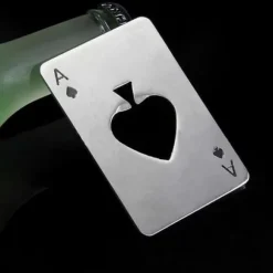 Flasköppnare - Maté - Smart Card - Rostfritt stål - Kompakt - Silver