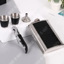 Flask - TD® - Vinkanna - Rostfritt stål - Portabel - Modern och enkel