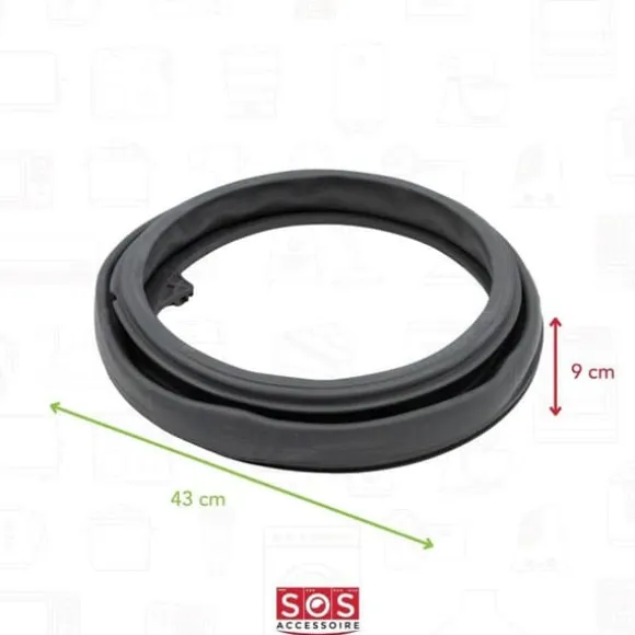 Fönsterpackning för Tvättmaskin SOS ACCESSOIRE - ARISTON HOTPOINT, BAUKNECHT, WHIRLPOOL - Vit