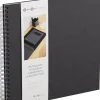 Fotoalbum Black med vita blad 35x31,5cm Bigso Box of Sweden