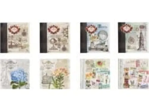 Fresh Notebook KW 80 paper hardcover square grid (WIKR-01004368)