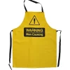 Förkläde - Warning, Man Cooking