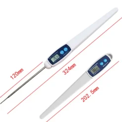 Förlängd mattermometer för exakt matlagning
