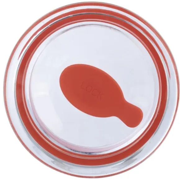 Förvaringsburkset, 12x21 cm, Transparent