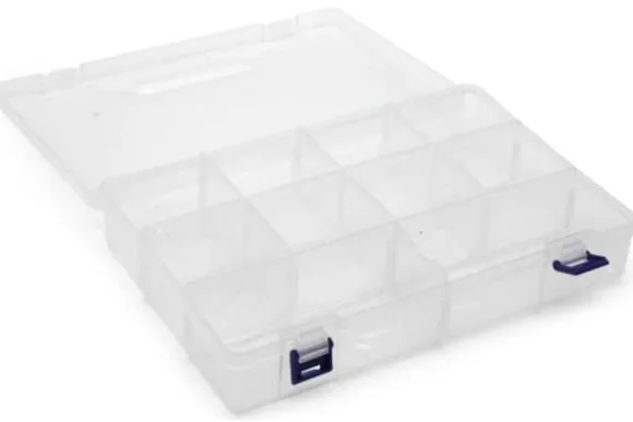 Förvaringslåda med 10 fack 30x20x6cm