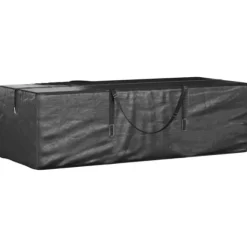 Förvaringsväska för julgran svart 135x40x55 cm polyeten