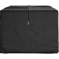 Förvaringsväska för julgran svart 135x40x55 cm polyeten