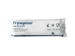 Frysepose, ABENA Cater-Line, 4 l, klar, LDPE/virgin - (30 stk.)