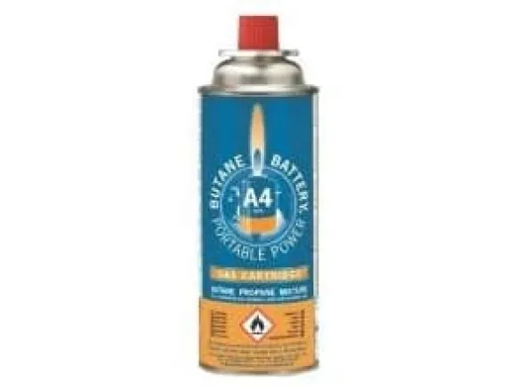 Gasdunk 220gr/400 ml för gasbrännare 112373 och 125697, 4 st/pk